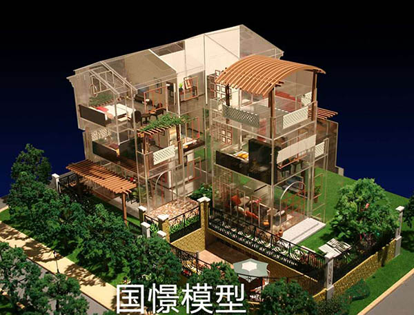 河津市建筑模型