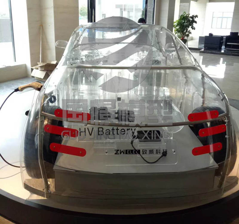 河津市透明车模型